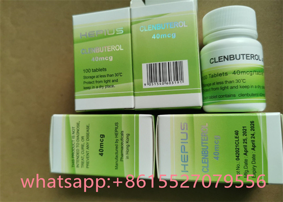 Clenbuterol 40mcg 100 Pills Per Bottle Oral Anabolic Steriods For Treating Asthma